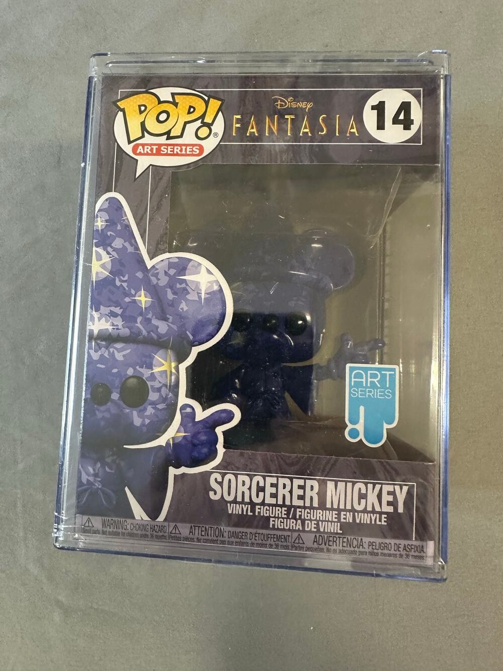 New Funko Pop Disney Fantasia Art Series Sorcerer Mickey #14 Vinyl Figure